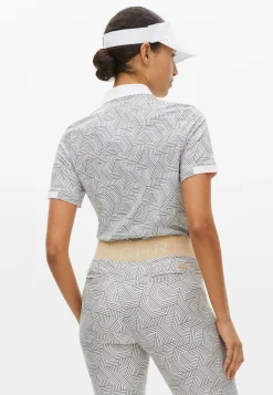 Abby Poloshirt, Hexagon Beige