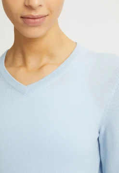 Adela Knitted Sweater, Skyway