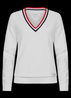 Adele Knitted Sweater, White