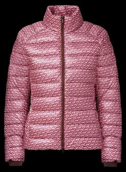 Airlite Golf Padded Jacket, Carmine Rose Retro R Mono