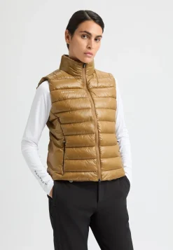 Airlite Golf Padded Vest, Nougat