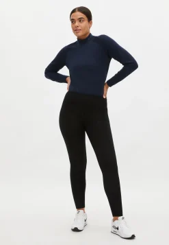 Ally Merino Base Tights, Black