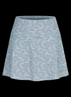 Amy Regular Skort, Hexagon Mint
