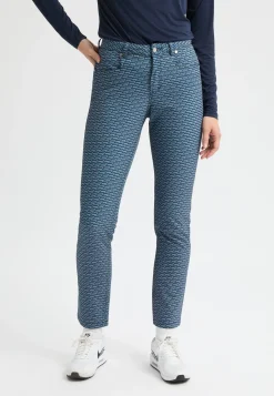 Chie Brushed Pant, Black Retro R Mono