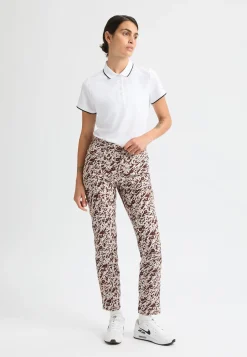 Chie Brushed Pant, Micro Beetle Print