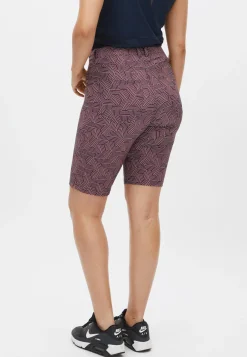 Chie Comfort Bermuda, Hexagon Red