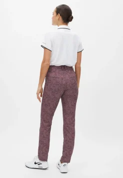 Chie Comfort Pants 30, Hexagon Red