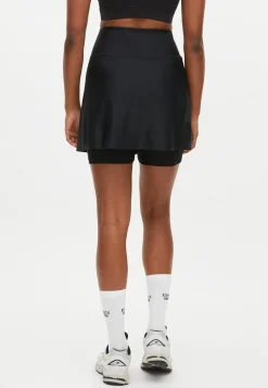 Court Jersey Skort, Black