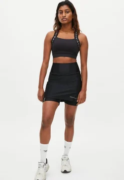 Court Jersey Skort, Black