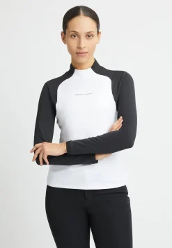 Ellie Brushed LS Top, White