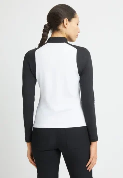 Ellie Brushed LS Top, White