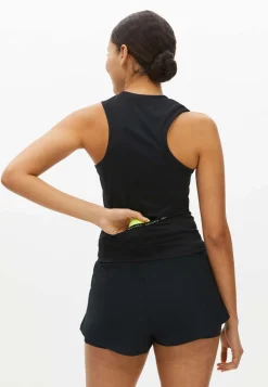 Elmira Pocket Tank Top, Black