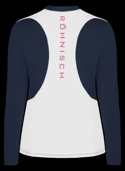 Eyra Brushed LS Top, Navy