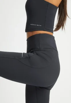 Flattering High Waist Pants, Black