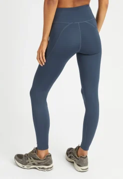 Flattering High Waist Tights, Space Navy