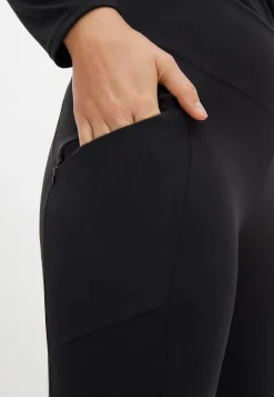 Flattering Performance Golf Tights, Black