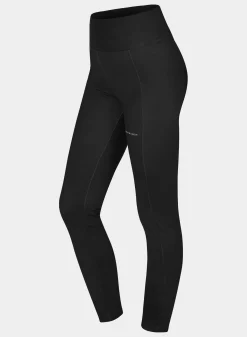 Flattering Performance Golf Tights, Black