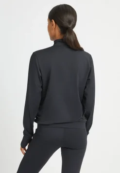 Jacquard Full Zip, Black