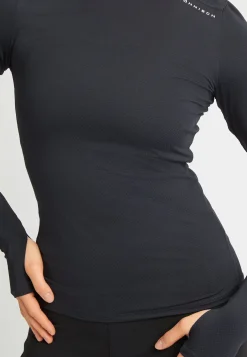 Jacquard Long Sleeve, Black