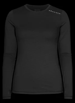 Jacquard Long Sleeve, Black