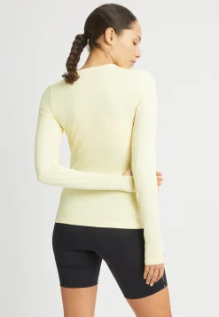 Jacquard Long Sleeve, Double Cream