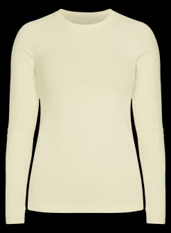 Jacquard Long Sleeve, Double Cream