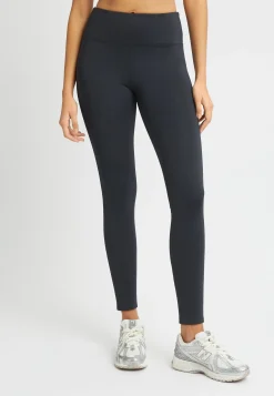 Kay High Waist Tights, Black/Black