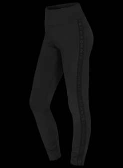 Kay High Waist Tights, Black/Black