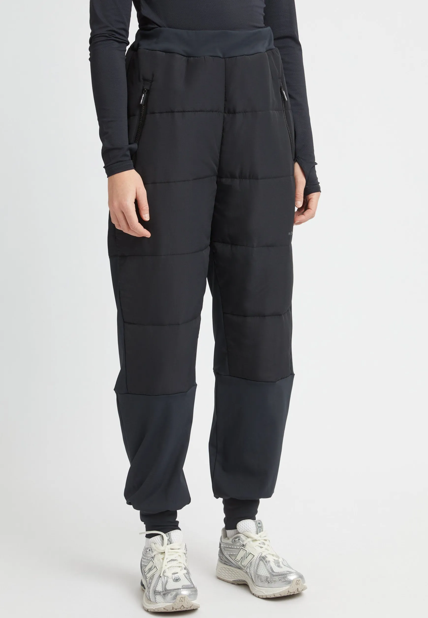 Light Padded Pants, Black