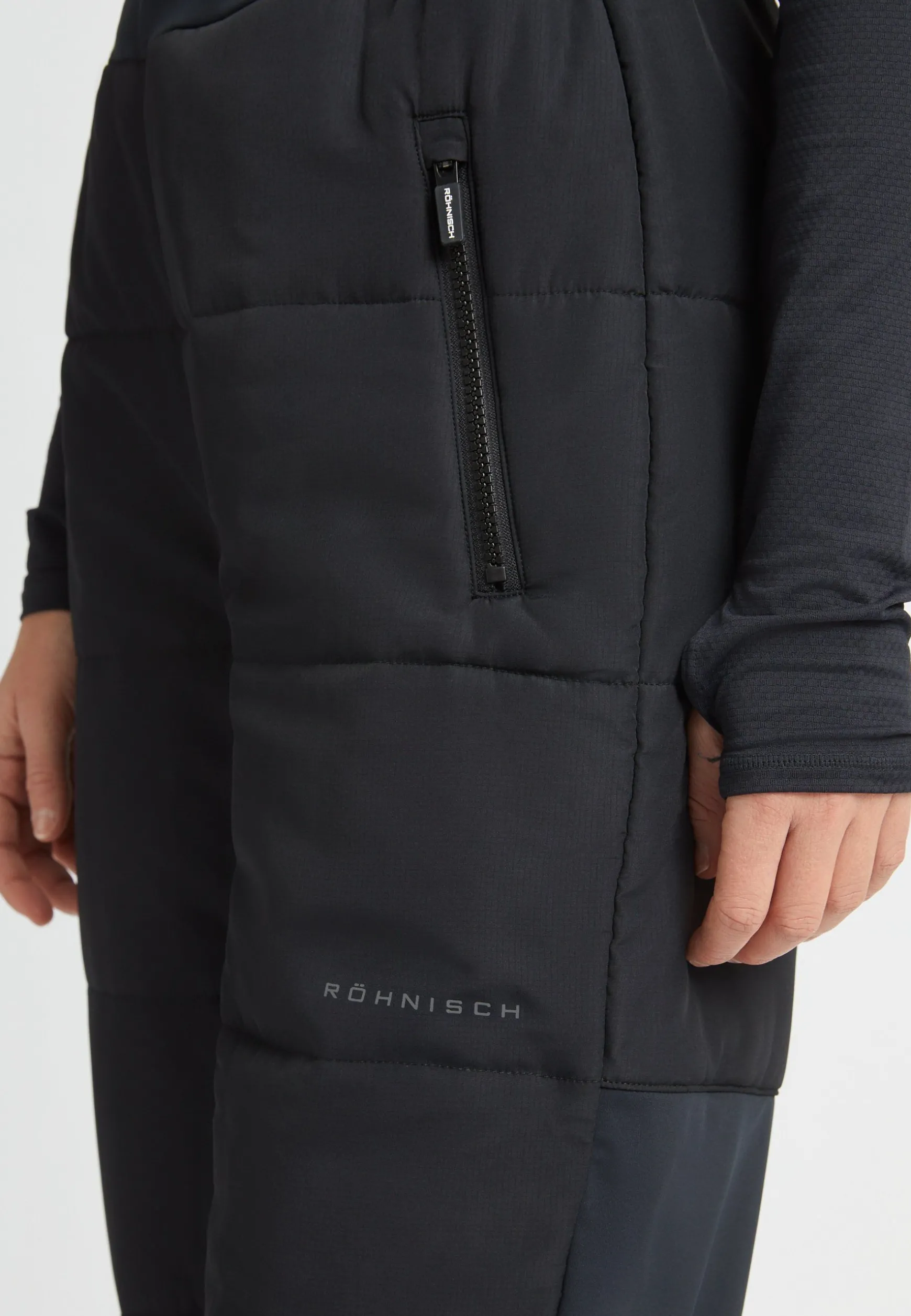 Light Padded Pants, Black