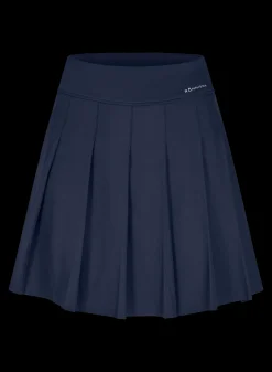 Mira Pleated Regular Skort, Navy