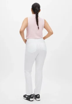 Miriam Sleeveless Poloshirt, Orchid Pink