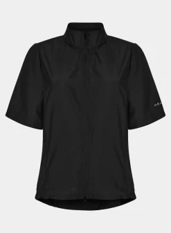 Packable Wind Half Sleeve, Black