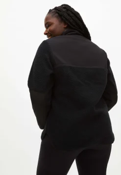 Phoebe Pile Jacket, Black