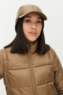 Quilted Warm Cap, Nougat