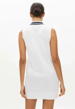 Riviera Knit Dress, White