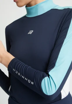 Scarlett Long Sleeve Top, Navy