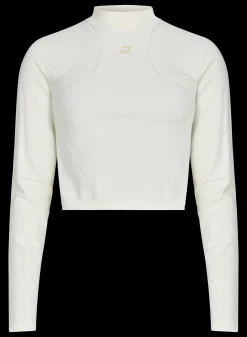 Seamless Cropped Long Sleeve, Tofu