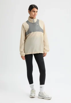 Shine Block Anorak, Peyote Beige