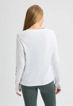 Team Logo Long Sleeve, White