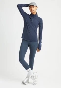 Warming Tech Half Zip, Space Navy