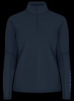 Warming Tech Half Zip, Space Navy