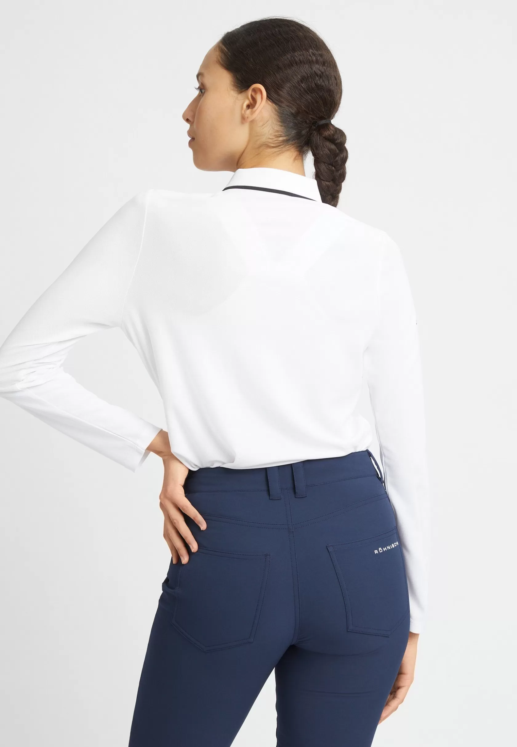 Röhnisch Miriam Long Sleeve Poloshirt,